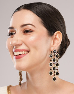 SATRANGI JEWEL SATRANGI JEWEL CRYSTAL DANGLERS Alloy Drops & Danglers