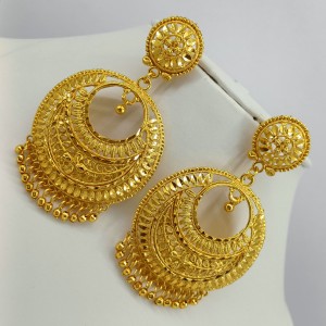 Earring  Gold Earrings Designs  Gold Earrings Designs With Price And  Weight  Bridal Earrings  YouTube