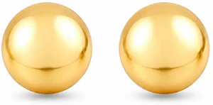 STUDEX 4MM Ball For kids Gold Plated Steel Stud Earring