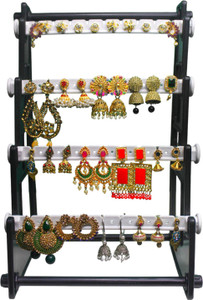 Zyntra Earring Holder Jewelry Earinging Jewellery Organizer Plastic Earring Set