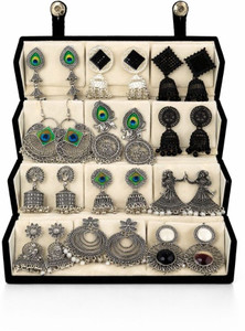 scenturs Stylish 12 Pairs Earrings Combo for Women & Girls | Trendy Fashion Jewellery Set Alloy Earring Set