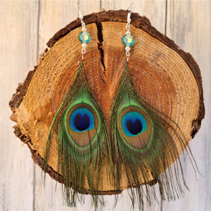 19th July Jewels Peackock feather Earring for women Alloy Drops & Danglers () Alloy Jhumki Earring