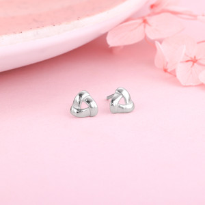 GIVA 925 Silver Triangulum Stud Earrings for Women Sterling Silver Stud Earring