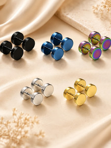 shivay Mens Earring & Women Earring Fashion Multi jewellery Valentine Platinum Black Blue Golden Silver Surgical Plug Hoop Ear piercing Studs stainless Steel Jewelry Stylish Fancy Party wear casual High Gold Polish Daily use simple Magnet non Pierced Round pressing Dumbell Multicolor press Mahadev Mahakal Shiv OM Earrings Combo Set pack pierced Multicolour shape Bali Ear rings Stud Tops Mens Earing for Men Boy Boyfriend Women Boys Girls Gents unisex male girls women design Jewellery Multi Hoops earrings Salman Khan Style daily Use Mens Earrings Cubic Zirconia Metal Hoop Earring, Stud Earring, Magnetic Earring, Tunnel Earring, Tassel Earring, Huggie Earring, Clip-on Earring, Magnetic Earring, Cuff Earring, Plug Earring