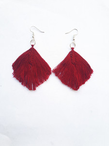 ALOSIUS earings Cotton Dori Ear Thread
