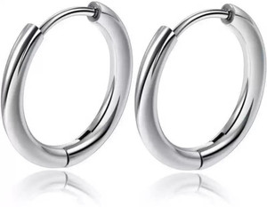 Heer Collection Mens & Women Jewellery Round Pierced Stud Hoop Bali earrings Plug Magnetic Pierced Round pressing Dumbell Multicolor Press Ear rings For Men Gents Boys Girls Women Unisex (1 Pair) Salman Khan Style Kaju Bali Mens Fashion Jewellery Daily use wear earrings unisex stylish latest design High Polish Cubic Zirconia Steel, Brass, Stainless Steel Stud Earring, Hoop Earring