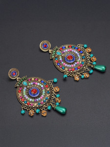 YouBella Stylish Fancy Party wear Jewellery Alloy Drops & Danglers