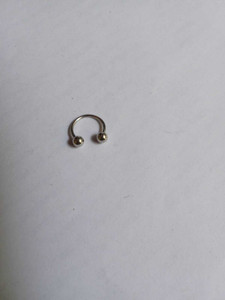 fonixi Silver Horseshoe Septum Ring - Image 1