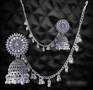 Shining Shining26 Bahubali Alloy Jhumki Earring