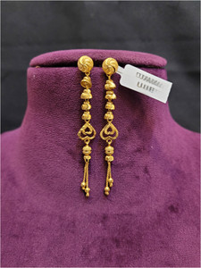 Ansh Enterpris Sui Dhaga Earring for Women and Girls Cubic Zirconia Alloy Huggie Earring