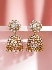 RUBANS Brass Jhumki Earring