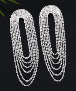 Bhagya Lakshmi GRDS 268752 Crystal Alloy Earring Set
