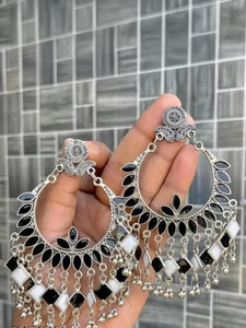 Samridhi DC Afghani Oxidised Jhumka Earring,Trending Earring for women & girls Alloy Drops & Danglers