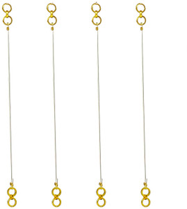 KYOOT JEWELS Transparent Kan Chain Stretchable Adjustable Ear Chain Silicone Ear Thread