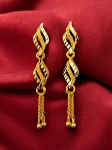MA FASHION EARRINGS Brass Drops & Danglers