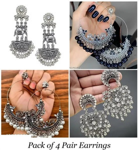 Samridhi DC Princess Feminine Alluring Beautiful Earring Alloy Drops & Danglers, Jhumki Earring, Chandbali Earring