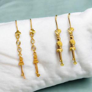 MA FASHION Gold Plated Earrings for Women and Girls Brass, Alloy Drops & Danglers