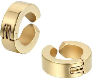 Buy Jagsun Gold Clip-on Press Unisex Stud Fashion