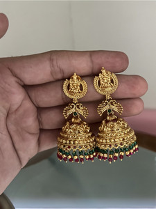 BHARGAV ART JUMKI Alloy Jhumki Earring