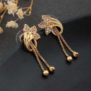 Weroxa Gold Plated Brass Hoop Earring