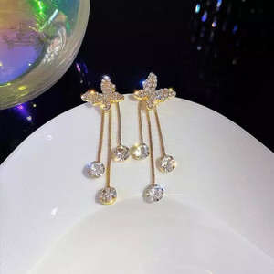 polluxcraft Earring for girl and women /girl gold plated chain and neclace Zircon Alloy Stud Earring