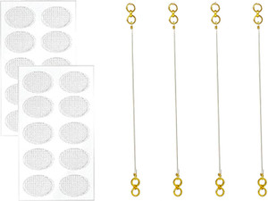 KYOOT JEWELS Kaan Chain Transparent Stretchable With Ear Support Silicone Ear Thread Silicone Ear Thread