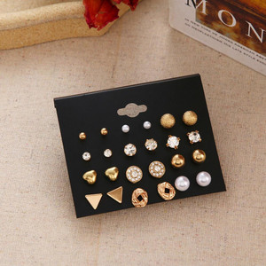 Buy Fashion Frill Combo of 12 Earrings for Girls