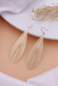 RARE ONE STUDIO Earrings for Women, Geometric Teardrop Dangle Earrings For Casual, Party, Office Alloy Drops & Danglers