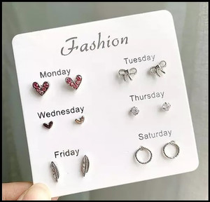 AVR JEWELS Stud Earrings | Attractive Weekly Earrings | Beautiful Earrings |Korean Earrings Alloy Stud Earring