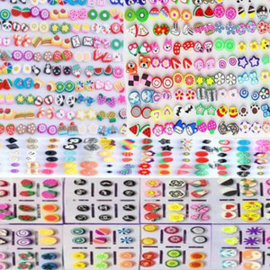 क्लेज़ारो Pack of 72 Pairs Colorful multi design Earrings | Tops for Girl and Women (H174) Plastic Earring Set