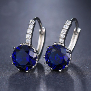 MYKI Casual Hoop Earring For Women & Girls Cubic Zirconia Metal Hoop Earring