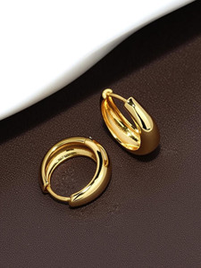 ChhayaCreations kaju bali,salman bali,gold-plated bali,non-magnatics earring Alloy Cuff Earring