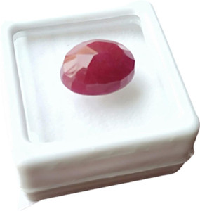 Aanya Jewels 6.25 Ratti Certified Ruby (Manik) Gemstone For Men & Women Rashi Ratan Gemsgtone Wear in Ring Ruby Stone Ear Thread