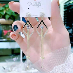 Celestique Celestique Korean Fashion Earrings for Women Latest Trendy Fashion Alloy Drops & Danglers
