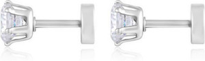 shivay Mens Jewellery Valentine Multi Silver Stud Hoop earrings for men/ Ear rings Combo For Men / Gents / Boys / unisex Non-Piercing Ear mens jewellery Salman khan style Earrings High Polish Cubic Zirconia Copper, Brass, Stainless Steel Stud Earring