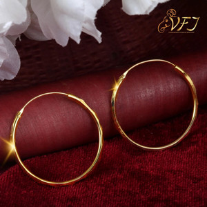 विवाना Traditional wear Gold Plated Earring for Women and Girls Alloy Chandbali Earring