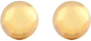 STUDEX 3MM Ball 24K Pure Gold Plated Steel Stud Earring