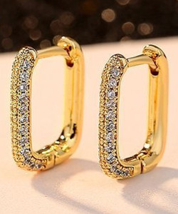 MYKI Minimal Gold Bali Earring For Women Metal Hoop Earring