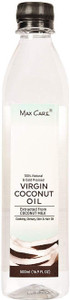 मैक्सकेयर MAXCAREवर्जिन कोकोनट ऑइल नारियल का तेल प्लास्टिक बॉटल