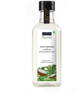 Kapiva Virgin Coconut Oil | Cold-pressed For Maximum Nutrition - 250 Ml Coconut Oil Plastic Bottle