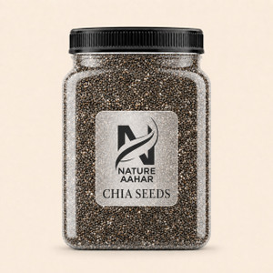 Nature Aahar Raw Organic Chia Seeds - Image 1