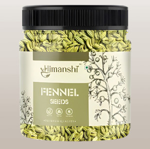 HIMANSHI Herbals Whole Natural Fennel Seeds Saunf Indian Traditional Masale- 250g Saunf Small