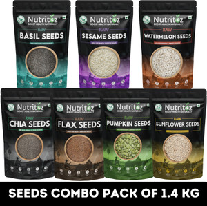 Nutritoz Mix Super Seeds Combo 1.4 Kg Pack of 7 200 g - Image 6
