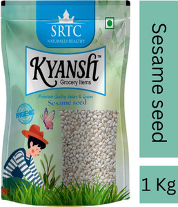 Kyansh White Til Seeds | Protein-Rich, High Fiber | Culinary Grade Sesame Seeds Sesame Seeds
