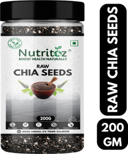 Nutritoz Natural Raw Chia Seeds, 200g - Image 6