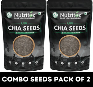 Nutritoz Chia Seeds 200Gm Black Pack of 2 - Image 6