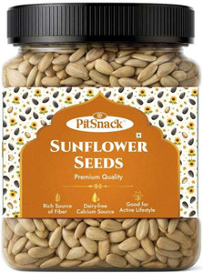 PITSNACK Sunflower Seeds 100gm - Raw Sunflower Seeds for Eating | Diet Food Sunflower Seeds