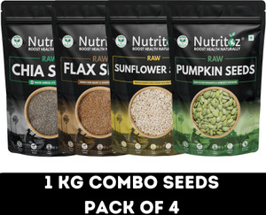 Nutritoz Premium Seeds 1 Kg Combo Pack Pack of 4 - Image 6