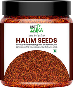 NUTRI ZAIKA Halim Seeds | Garden Cress Seeds | Iron & Protein Rich Energy Booster Garden Cress Seeds