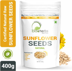 Bioherbs Certified Raw Sunflower Seeds, Rich in Magnesium, Healthy Seeds Sunflower Seeds